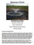 Retention Ponds Sswm Find Tools For Sustainable Sanitation And